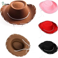 LIVELY Cowgirl Hat, Cosplay Costume Adjustable Cowboy Hat, Fashion Performance Cowboy Accessory Prop