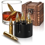 Whiskey Stones, Unique Christmas Anniversary Birthday Stocking Stuffers Gift Ideas for Him Boyfriend