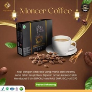 Moncer Coffee Original Terlaris 1 Box isi 8 Bpom Halal