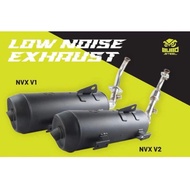 EXHAUST CJ IPOH NVX155 V1 v2 NMAX V1 V2 BUBO STEEL BACK PRESSURE CJ IPOH NVX NMAX