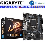 Gigabyte Motherboard H610M-K D4 microATX LGA1700 DDR4 | itw