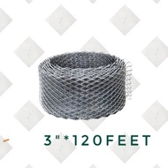 3 "Exmet Wire Mesh 0.55 +/- KG / Dawai Ikat Bata/ Exment Bata tetulang 122 kaki +/-