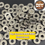 696 NSK-NMB BEARING / 696 BEARING 6x15x5mm / 6mm SHAFT BEARING (10 rings)