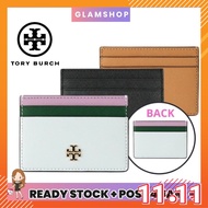 👑Glamshop👑Tory Burch Emerson Leather Slim Card Case Wallet Card Holder + FREE BOX