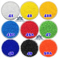 GB6049 Toho Opaque Seed Bead 11/O 2mm 10g 🇲🇾 DIY Fashion Jewelry Making Supplies Beading Craft Manik