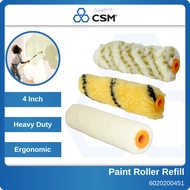 4" Paint Roller Refill Solvent Water Based