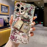 เคสโทรศัพท์กันกระแทกดีไซน์ผีเสื้อดอกไม้ ลายหนังสือ น้ำหนักเบา สร้างสรรค์ เข้ากันได้กับ Iphone 17/17P