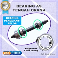 Bearing as tengah pedal sepeda crank pengganti pelor / klahar / klaker 6903 zz engkol mtb anak lipat fixie jadul jengki minion mini bmx gunung dll