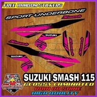 ◺ ❏ Suzuki Smash 115 underbone decals