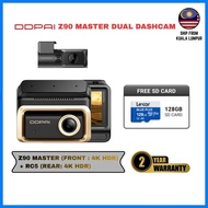 DDPAI Z90 Master/ Z90 Dual/3CH Front 4K & Rear 4K HDR Sony Starvis 2 Series DashCam with 4G Connect
