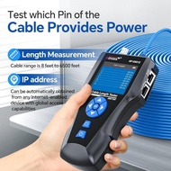 NOYAFA NF-8601S Network Cable Tester, Ethernet Tester Cable with LED Screen, PoE Test for RJ45/RJ11/