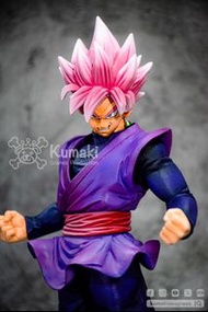 龍珠 一番賞 撒亞人究極新型態篇 桃紅悟空 黑悟空 塗裝完成品 (PM查詢) Dragonball IchibanKuji Saiyan Extreme GokuBlackRose GokuBlack