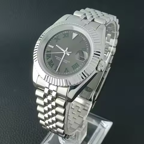 41mm high-end men's case accessories suitable for M8285/8215 movement 31mm BW9 luminous dial hands s