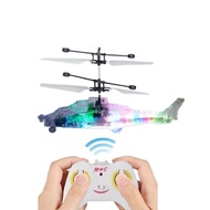 SYARIAH TOYS Flying Heli Helikopter Toy Mainan Anak Terbang Sensor Tangan Drone Mini BATERAI CAS BAR