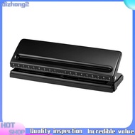 Adjustable 6-Hole Hole Punch Metal 6 Ring Hole Punch 6 Hole Hole Punch for A4, A5, A6 Adjustable Dis