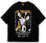 BAJU KAOS ANIME HAIKYU DAICHI SUGAWARA AND ASASHI /HAIKYU FAKURODANI