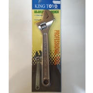KING TOYO ADJUSTABLE SPANNER 10'' / 12''