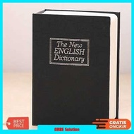 HOMESAFE Mini Safe Key Lock Hidden Safe Box Dictionary Book