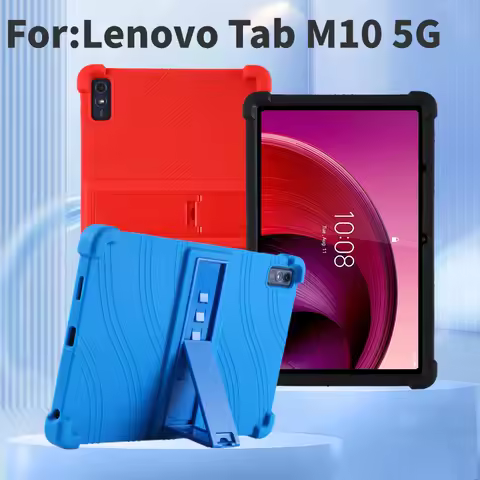 Case For Lenovo Tab M10 5G 10.6 inch 2023 TB360ZU Tablet Shell Shockproof Kids Safe Silicone Stand C