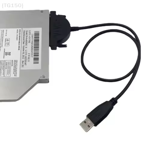 【F2-TG150】USB 2.0 to Mini SATA II 7+6 13Pin Adapter - Converter Cable for Notebook CD/DVD ROM Slimli