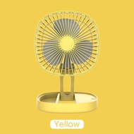 Foldable Mini Fan Portable Fan Rechargeable Strong Wind Mini Desktop Fan Rechargeable Mini Fan Handh
