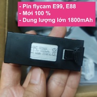 Pin Flycam E99 dung lượng cao loại 3.7V 1800mAh hàng chính hãng