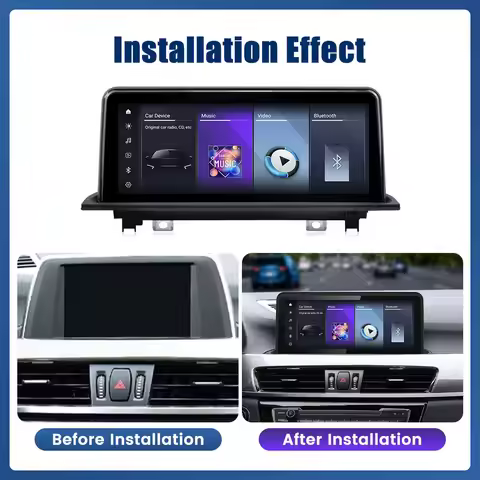 10.25” Car Radio For BMW X1 X2 F48 2016-2018 NBT EVO System GPS Navigation Multimedia Display Head U