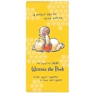 Disney Winnie the pool 小熊維尼 日版 口罩 收納套 票夾 門票收納 迷你 文件夾 File Folders (蜂蜜)