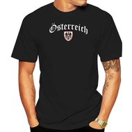 Austria T-Shirt - Old German with  - Size S to 3XL - Black - Austria
