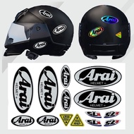 Arai Logo Motorcycle Stickers Scooter Windshield Fender Fuel Tank Helmet Visor Shock Absorber Decal