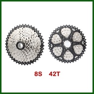 ▪  ► SUNSHINE MTB Cassette 8 9 10 Speed 40/42//50T Mountain Bicycle Freewheel Bike Sprocket For Shi