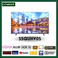 DEVANT 55QUHV05 55 inch Ultra HD (UHD) 4K Quantum Smart TV - Netflix, YouTube