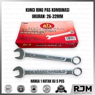 [5 pcs] ATS Key Combination Spanner 26 27 28 30 32 mm Combination Spanner rj