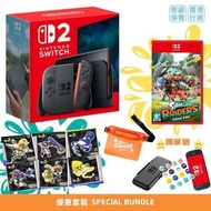 Switch 2 主機 + 漆彈大作戰 塗擊隊 Splatoon Raiders 實體版遊戲 (優惠套裝) [香港行貨]