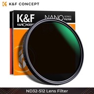 K&F concept ND32 - ND512 Lens Filter No “X” Ultra-thin Variable ND Filter