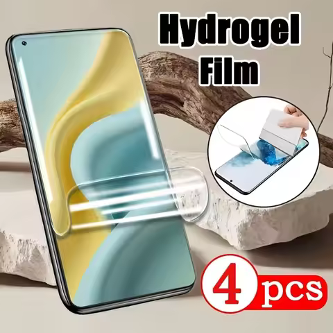 4Pcs Full Coverage Soft Hydrogel Film for Realme 7 8 11 5G 7Pro 8Pro 11Pro 6i 8i Screen Protector Fo