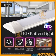 IMITOS 40W LED Linear Light Batten Light Ceiling Surface Mounted LED Tube Louver LED Fitting