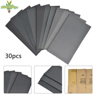 [Mulitibuys] 30pcs Wet Dry Sandpaper 400 600 3000 800 1000 1200 1500 2500 Grit Sandpaper Wet
