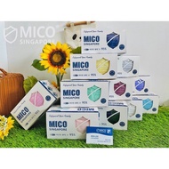 MICO DISPOSABLE FACE MASK (50pcs)Local READY STOCK