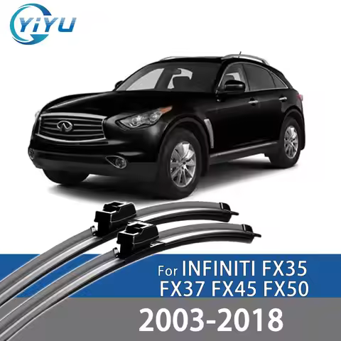 2PCS Car Front Wiper Blades For INFINITI FX35 FX37 FX45 FX50 2003-2018 Windshield Windscreen Accesso