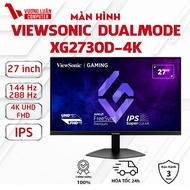 VIEWSONIC XG2730D Gaming Monitor 27 inch IPS Dual Mode UHD 144Hz / FHD 288Hz 0.5ms Genuine