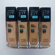ครีมรองพื้น เมย์เบลลีน ฟิตมี 30 มล. Maybelline Fit me Matte+Poreless 30 ml.  ผลิต : 2023