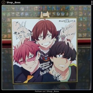 Soft Husbando | Boys Art Board | Shikishi Style Portrait | Anime Art Board Prints | Printed Autograp