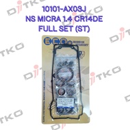 10101-AX03J NS MICRA 1,4 CR14DE FULL SET (STEEL)