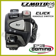 ❉ ☼ ▤ ☏ Domino Handle Switch for Honda Click (LEFT) with Passing, Hazzard Botton Plug and Play