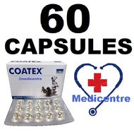 EXP 2025 Authentic VetPlus Coatex Capsules 60's - Vetplus Coatex EFA supplements for skin for dogs a