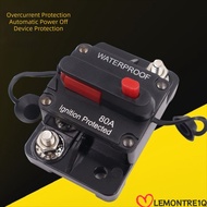 LEMONTREE Circuit Breaker Switch, Voltage Protection Recoverable Circuit Breaker, Metal Overcurrent 