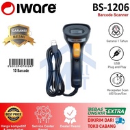 Barcode Scanner Iware Batang 1D BS1206 BS-1206 BS 1206 Wired Original