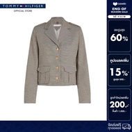 Tommy Hilfiger เสื้อคลุม ผู้หญิง รุ่น WW0WW46895 0F9 - สีเบจ ทรง Regular
