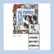 365 Puppies 2021壁掛月曆